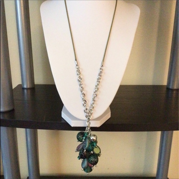 Firstmeet. NWT. Long Burgundy Gold Necklace. - Picture 12 of 15